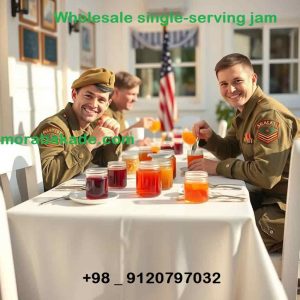 مربا 40 گرم برای صبحانه پرسنل نظامی